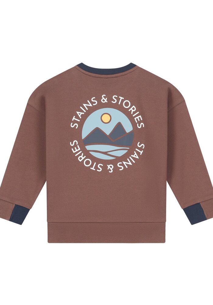 Stains and Stories boys sweat shirt Earth