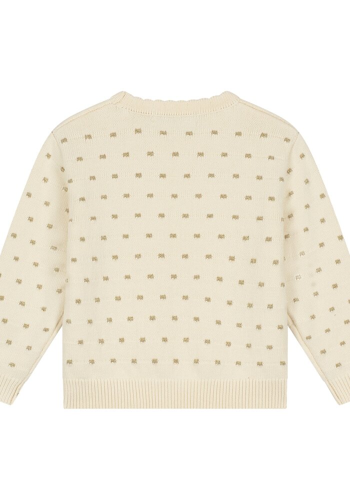 Stains and Stories girls pullover Cream