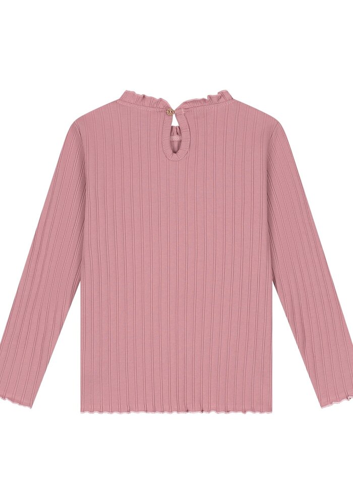 Stains and Stories girls tee longsleeve Rosewood