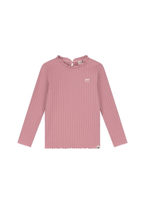 STAINS AND STORIES Stains and Stories girls tee longsleeve Rosewood