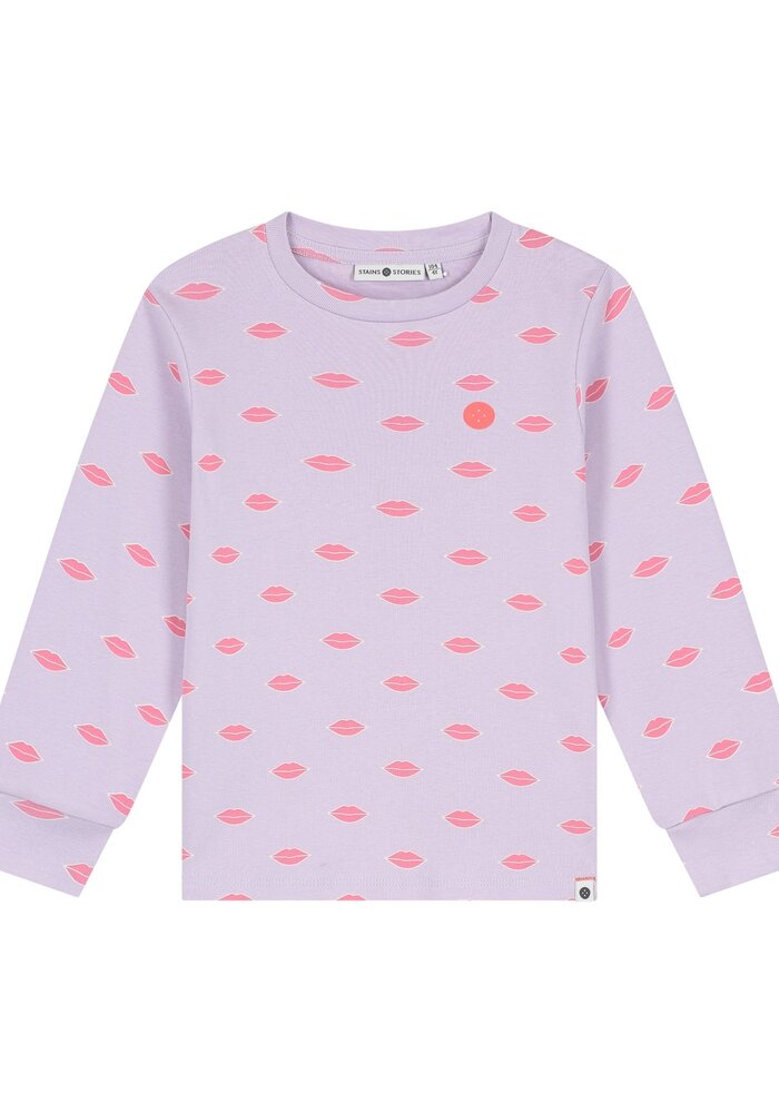 Stains and Stories girls pyjama Lilac