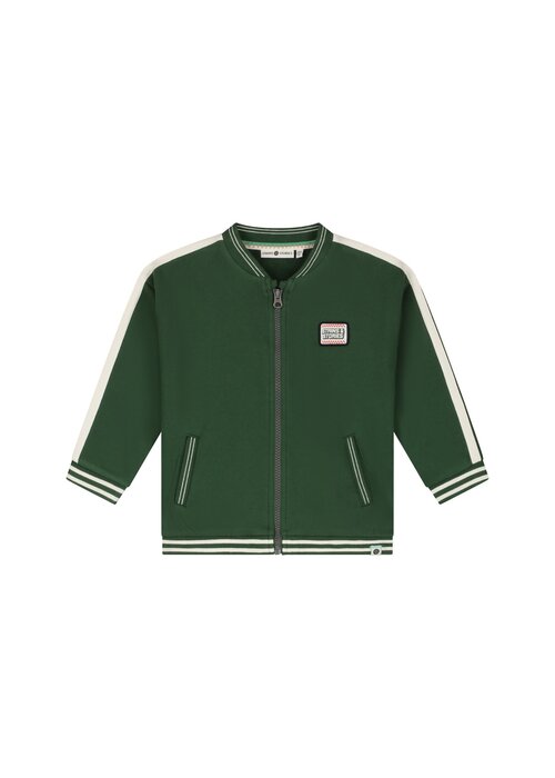 STAINS AND STORIES Stains and Stories boys sweat cardigan Forest