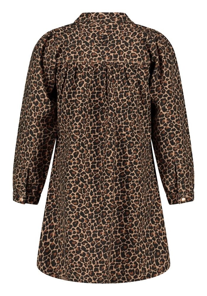 Jubel Denim jurk AOP - City Chic Zand