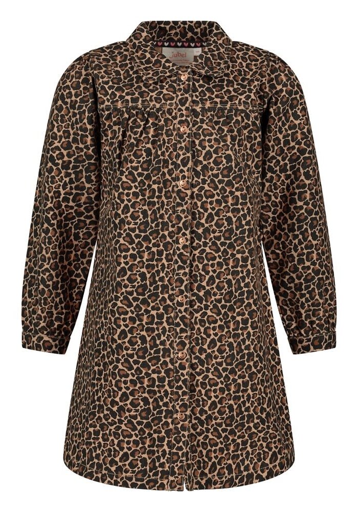 Jubel Denim jurk AOP - City Chic Zand