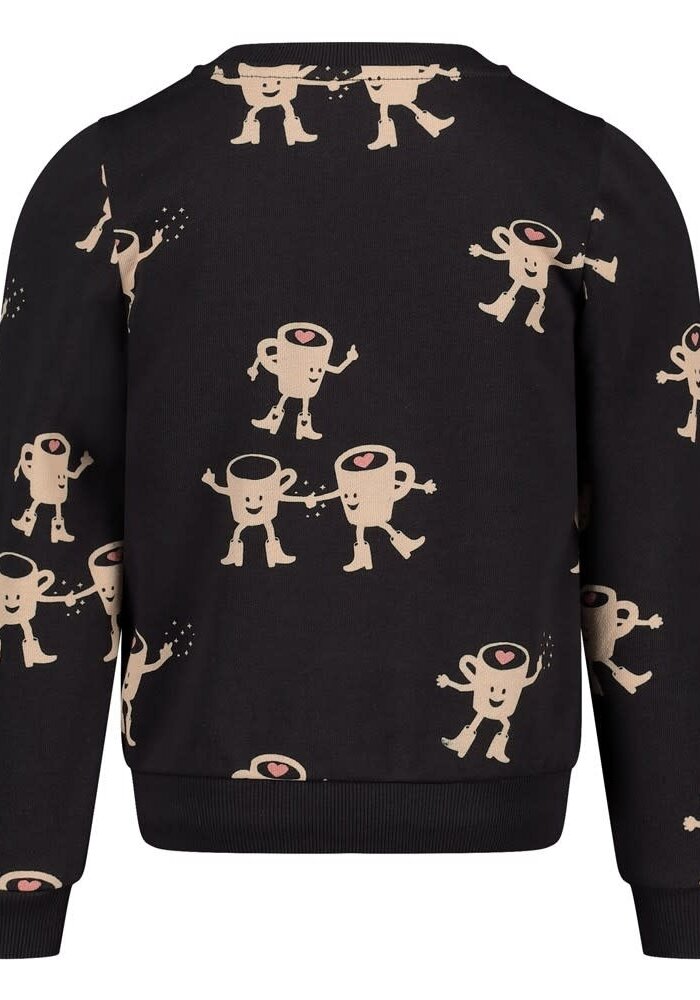 Jubel Sweater AOP relaxed fit - City Chic Antraciet
