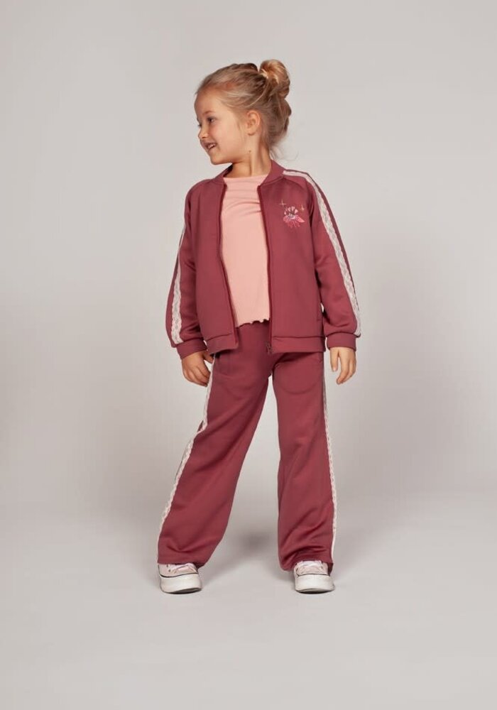 Jubel Sporty broek - Moon Flowers Mauve