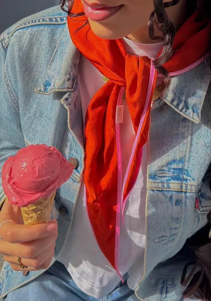 Mable. Triangle Scarf