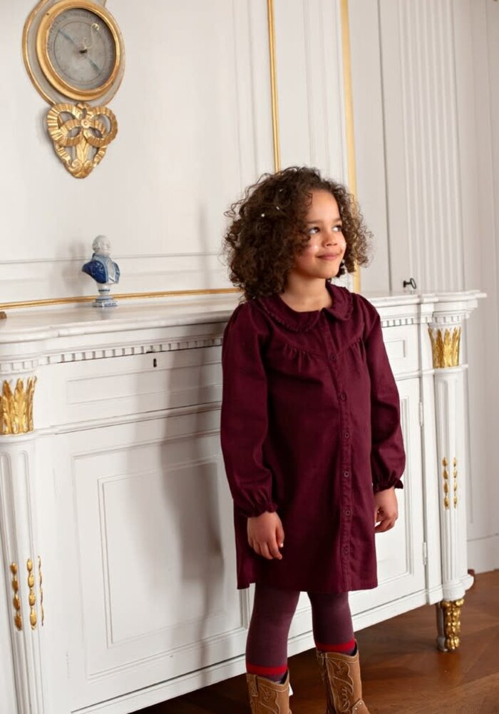 Jubel Jurk - Daily Princess Bordeaux