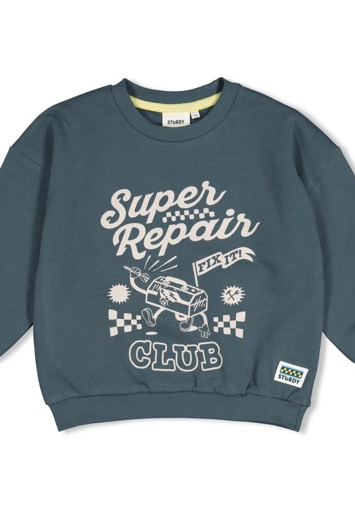 Sturdy Sweater oversized - Fix It Petrol