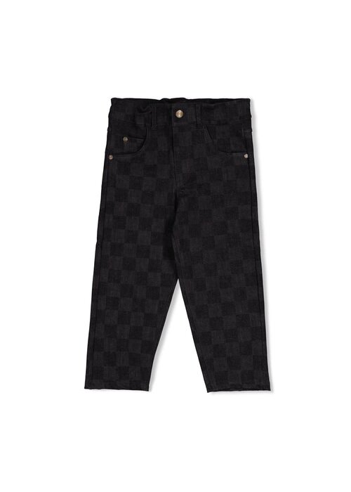 Sturdy Sturdy Geruite straight fit jeans - Fix It Grey denim