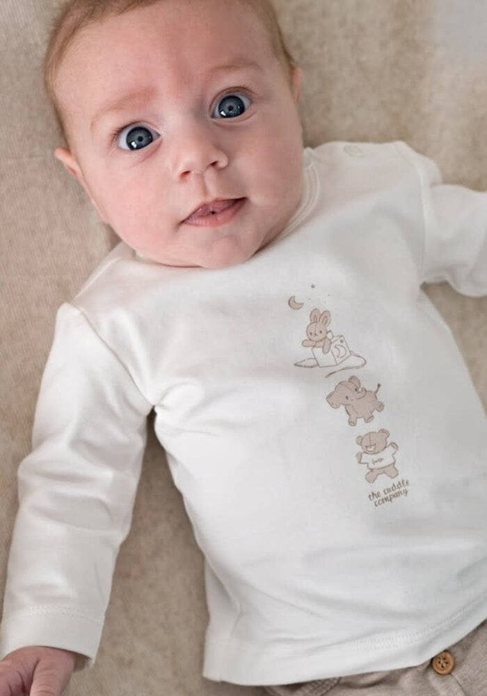 Feetje Longsleeve - The Cuddle Company Offwhite