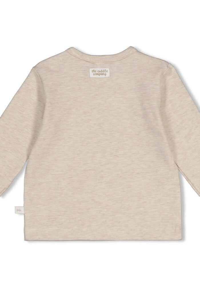 Feetje Longsleeve - The Cuddle Company Taupe melange