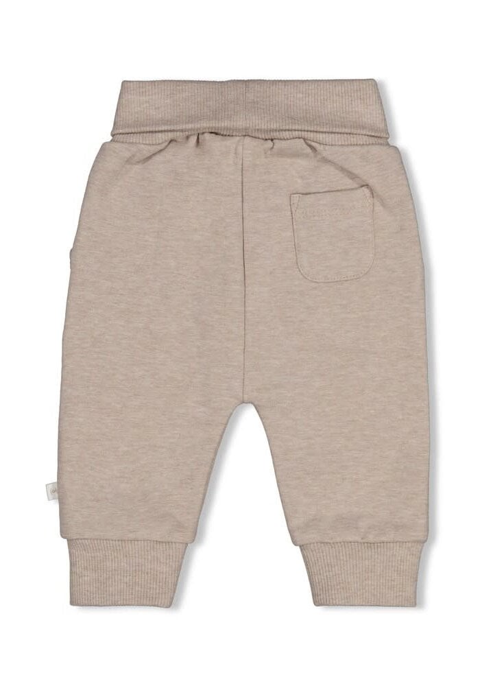 Feetje Broek - The Cuddle Company Bruin melange