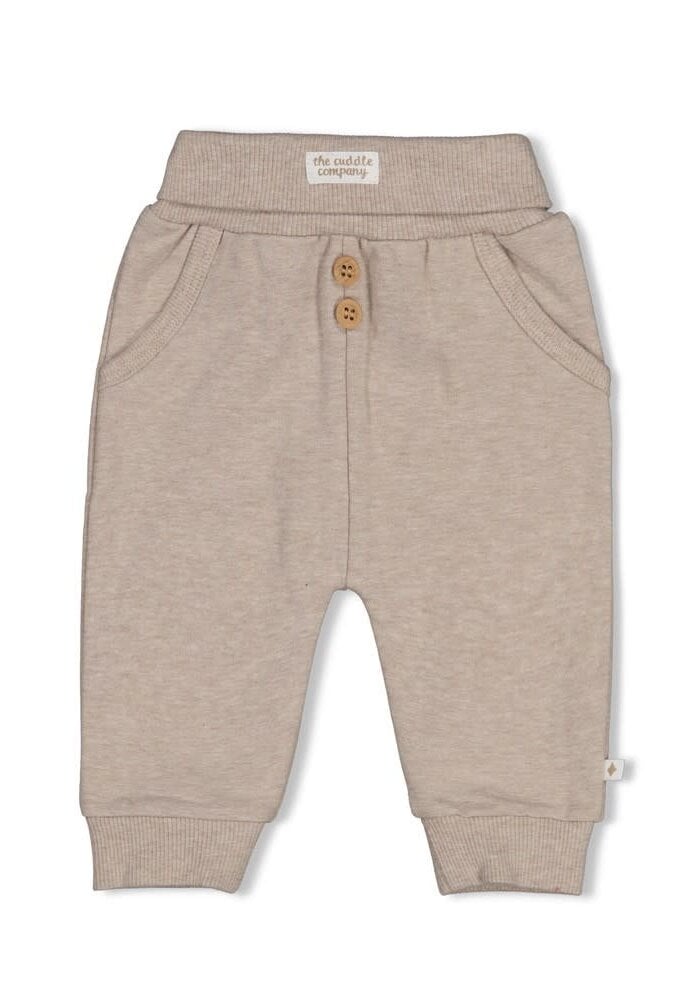 Feetje Broek - The Cuddle Company Bruin melange
