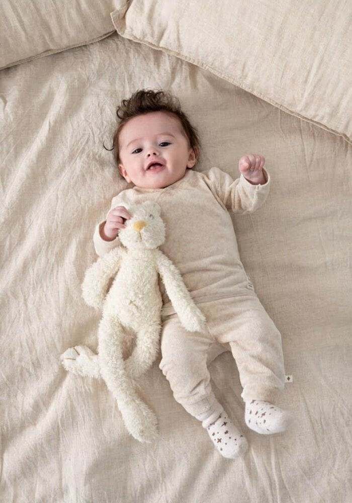 Feetje Broek velours rib - The Cuddle Company Taupe melange