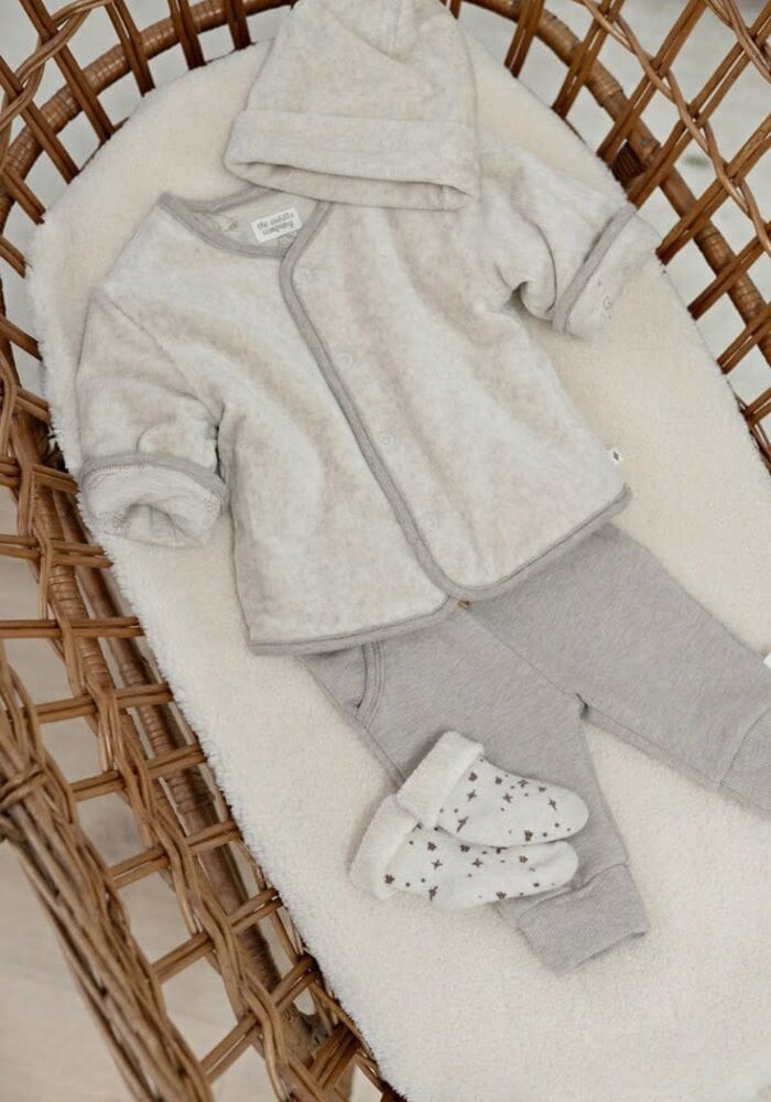 Feetje Broek - The Cuddle Company Taupe melange