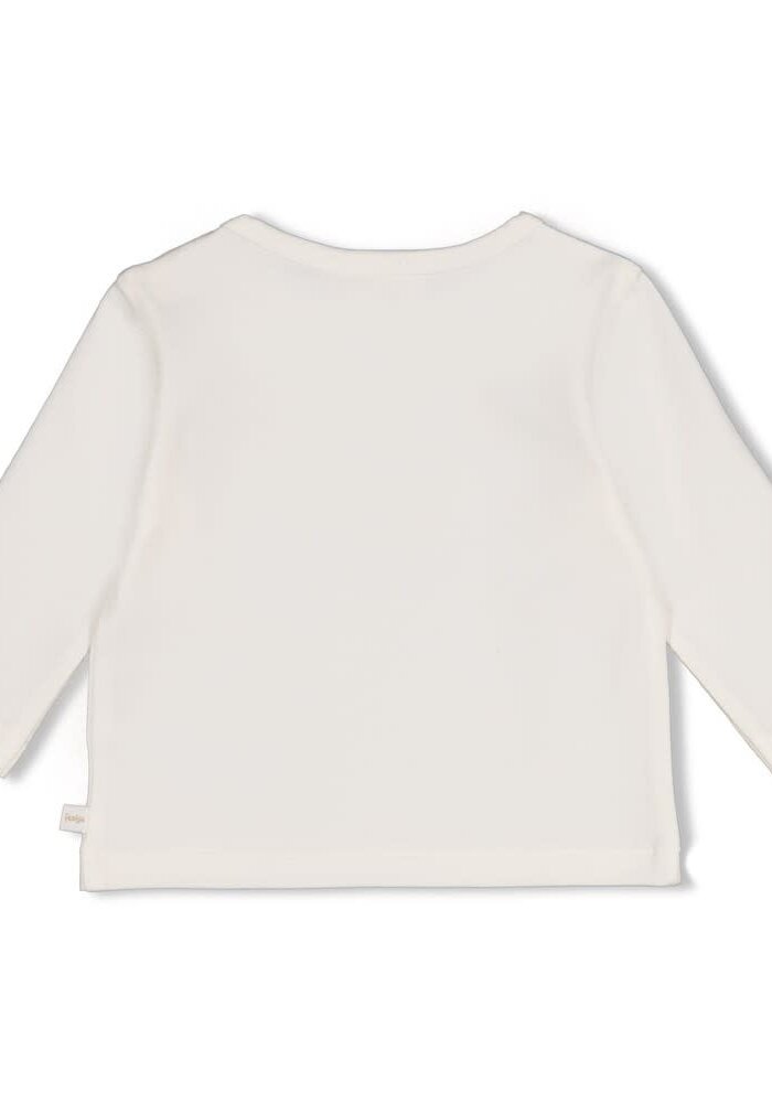 Feetje Longsleeve - Over the Moon for You Offwhite