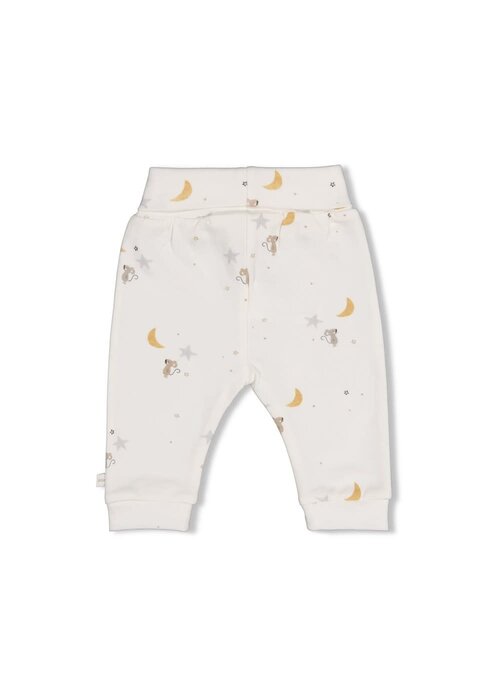 Feetje Feetje Broek AOP - Over the Moon for You Offwhite
