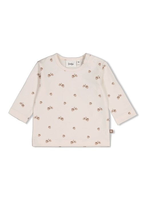 Feetje Feetje Longsleeve AOP - The Knits Offwhite