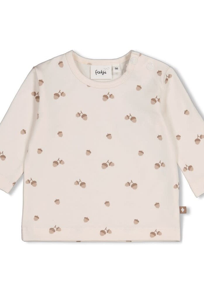 Feetje Longsleeve AOP - The Knits Offwhite