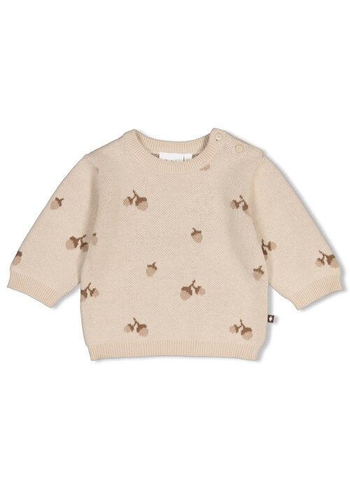 Feetje Feetje Sweater gebreid AO - The Knits Zand