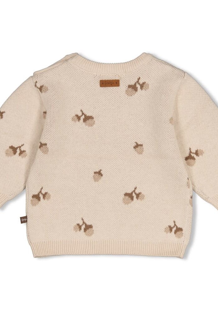 Feetje Sweater gebreid AO - The Knits Zand