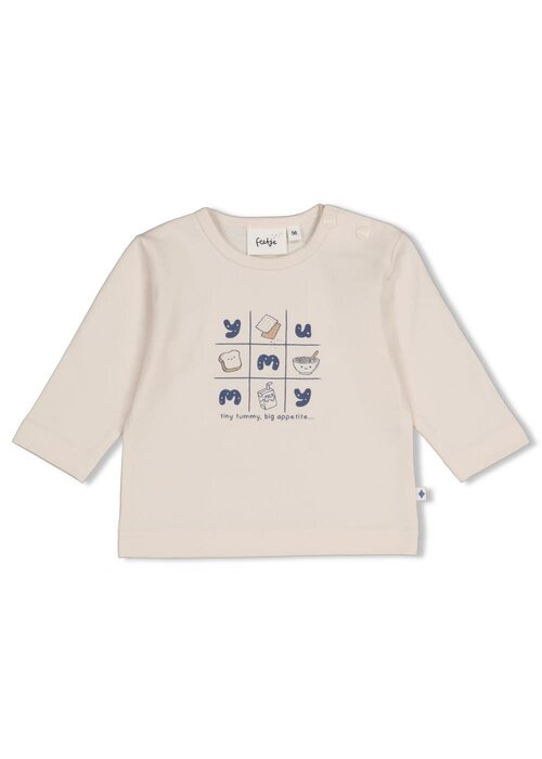 Feetje Feetje Longsleeve - Breakfast Buddy Creme