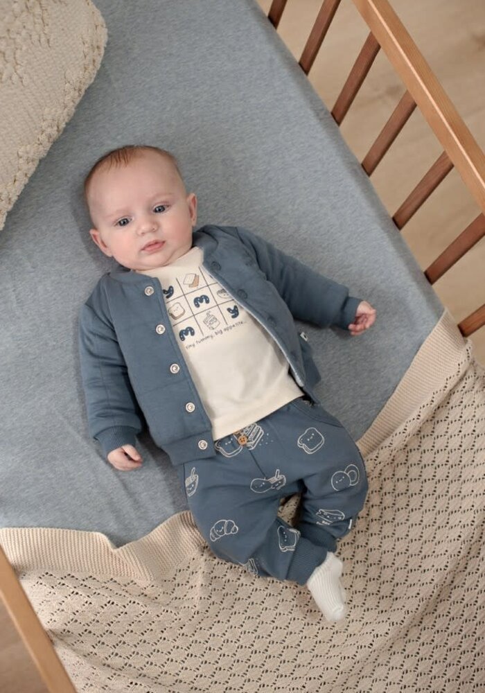 Feetje Longsleeve - Breakfast Buddy Creme