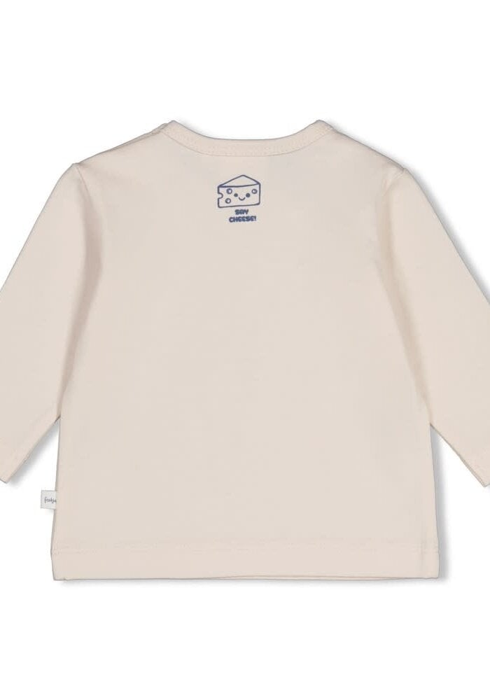 Feetje Longsleeve - Breakfast Buddy Creme