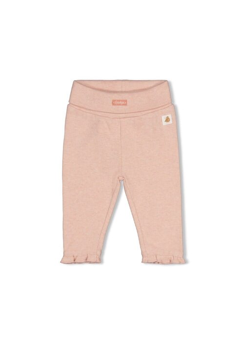 Feetje Feetje Broek rib - Fall in Love Roze melange