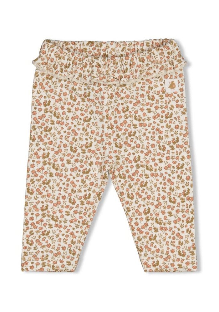 Feetje Legging AOP - Fall in Love Offwhite