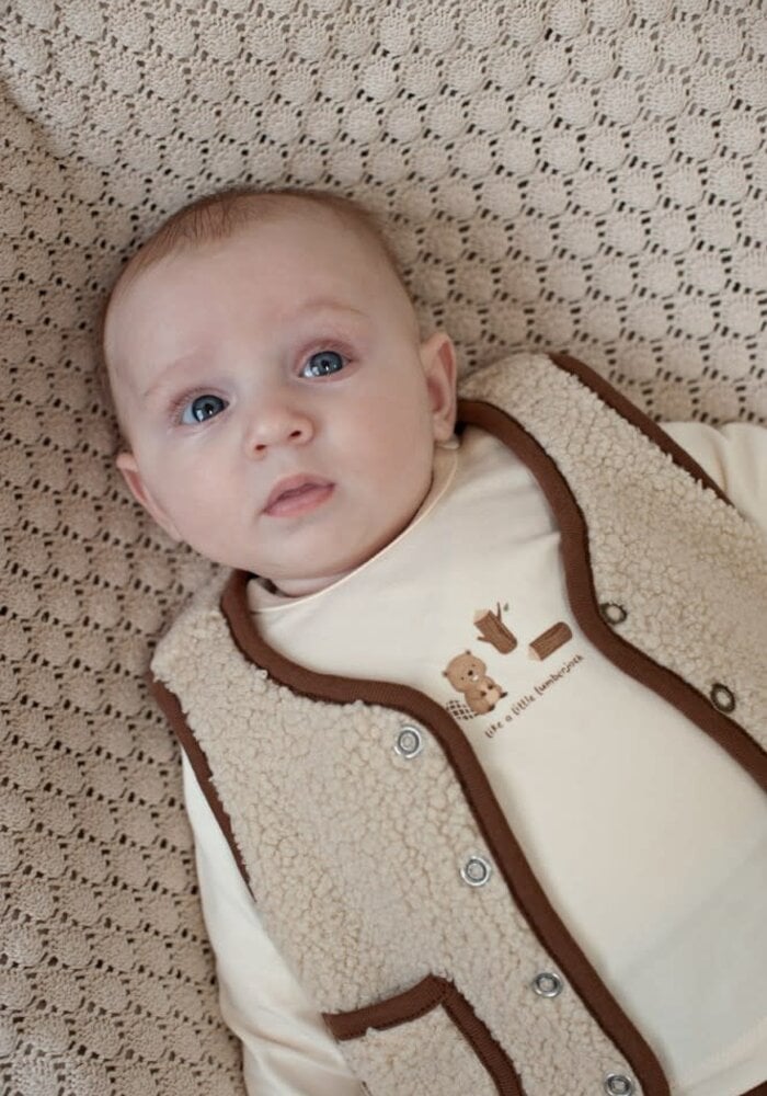 Feetje Longsleeve - Tiny Timber Tales Offwhite