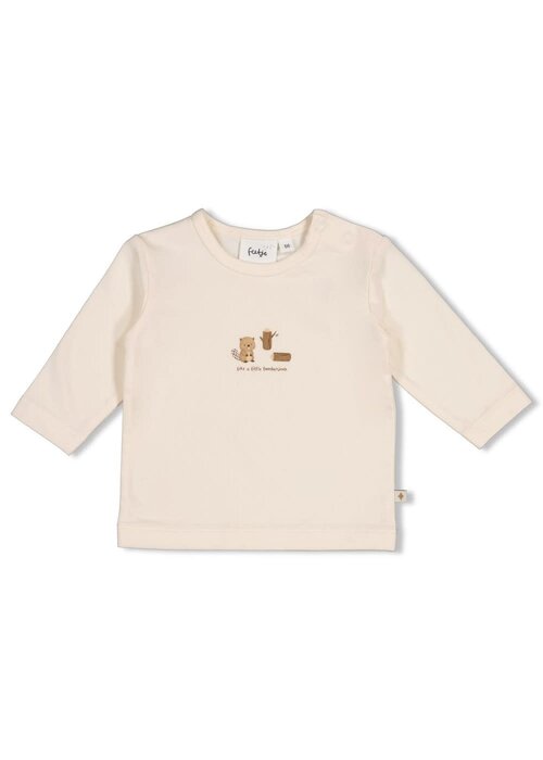 Feetje Feetje Longsleeve - Tiny Timber Tales Offwhite