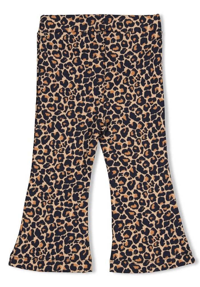 Feetje Flare broek AOP - City Chic Zand