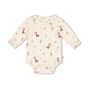 Feetje Romper AOP - Forest Garden Offwhite
