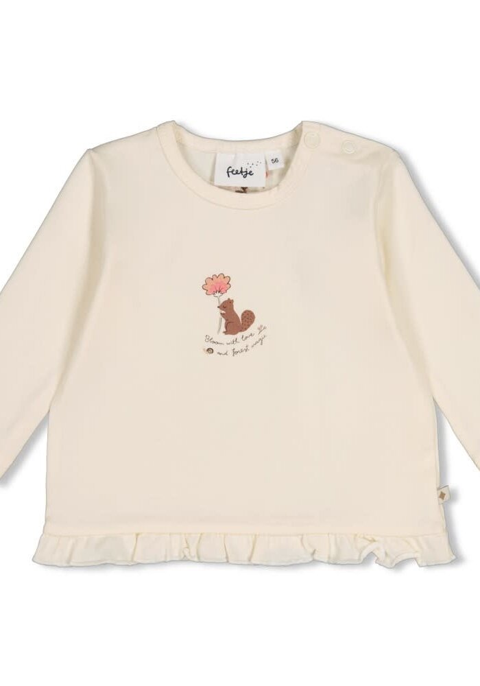 Feetje Longsleeve - Forest Garden Offwhite