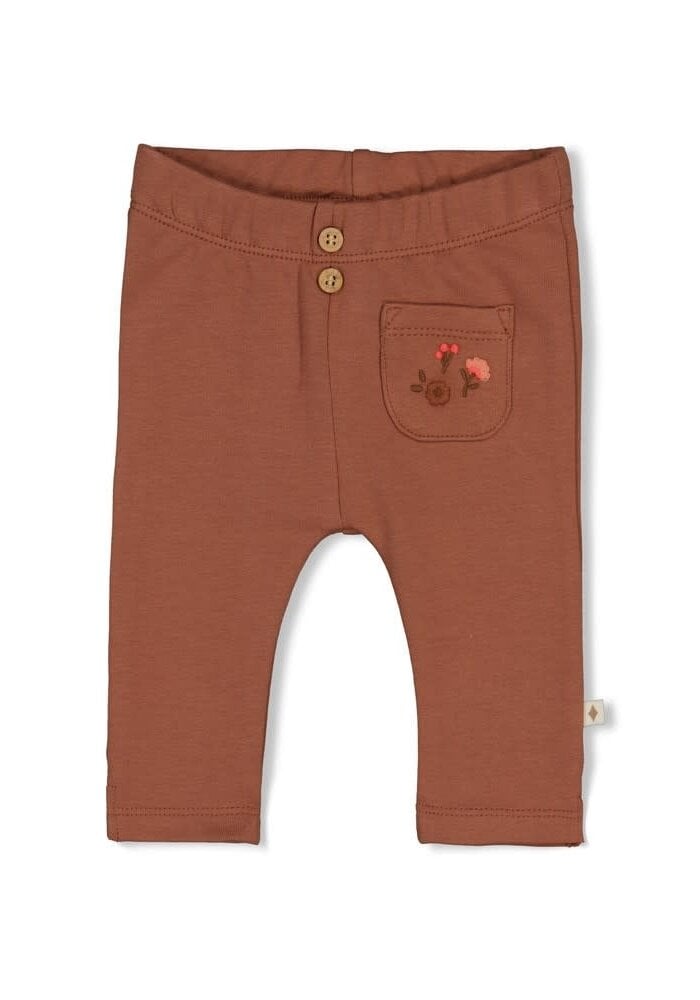 Feetje Broek  - Forest Garden Bruin