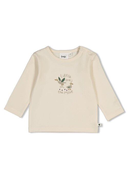 Feetje Feetje Longsleeve - Wiggle and Waddle Offwhite