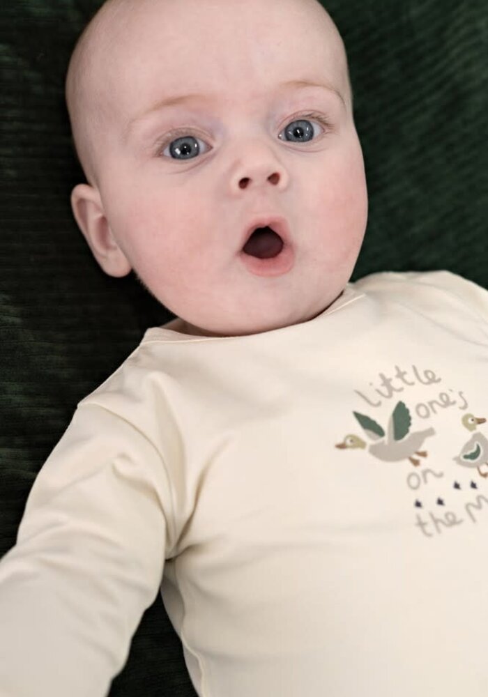 Feetje Longsleeve - Wiggle and Waddle Offwhite