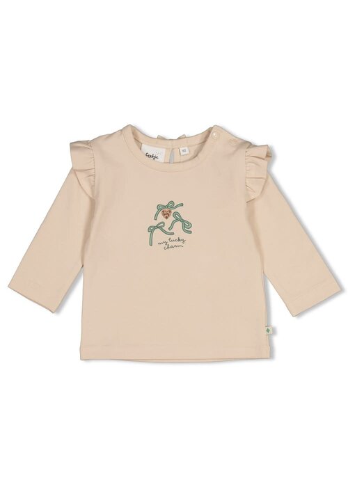 Feetje Feetje Longsleeve - Lucky Bloombird Offwhite