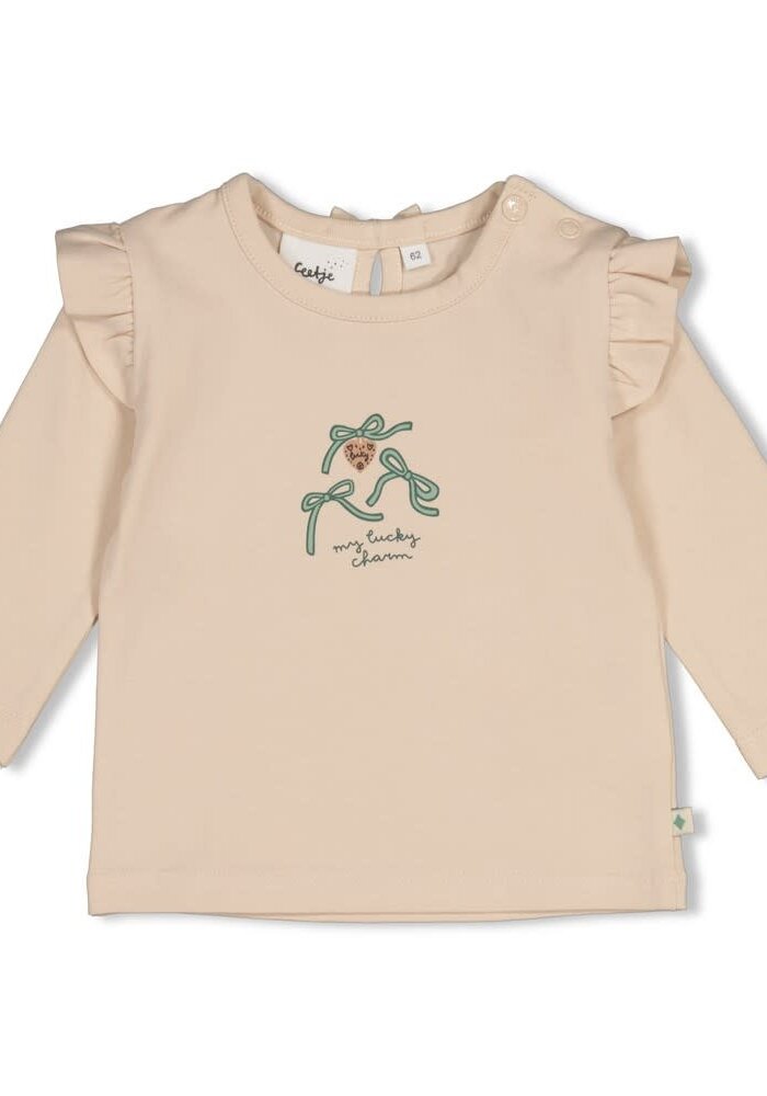 Feetje Longsleeve - Lucky Bloombird Offwhite