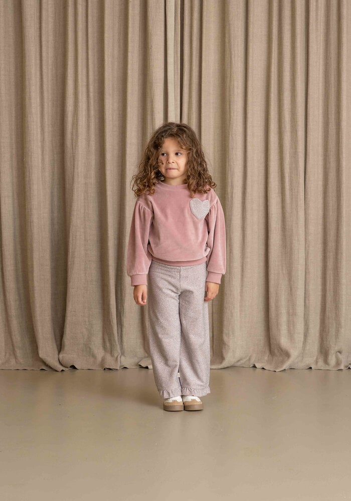 House of Jamie Balloon Sweater Mauveglow (Velvet)