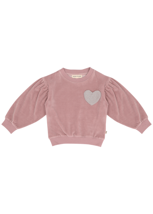 House of Jamie House of Jamie Balloon Sweater Mauveglow (Velvet)