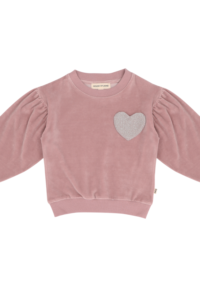 House of Jamie Balloon Sweater Mauveglow (Velvet)