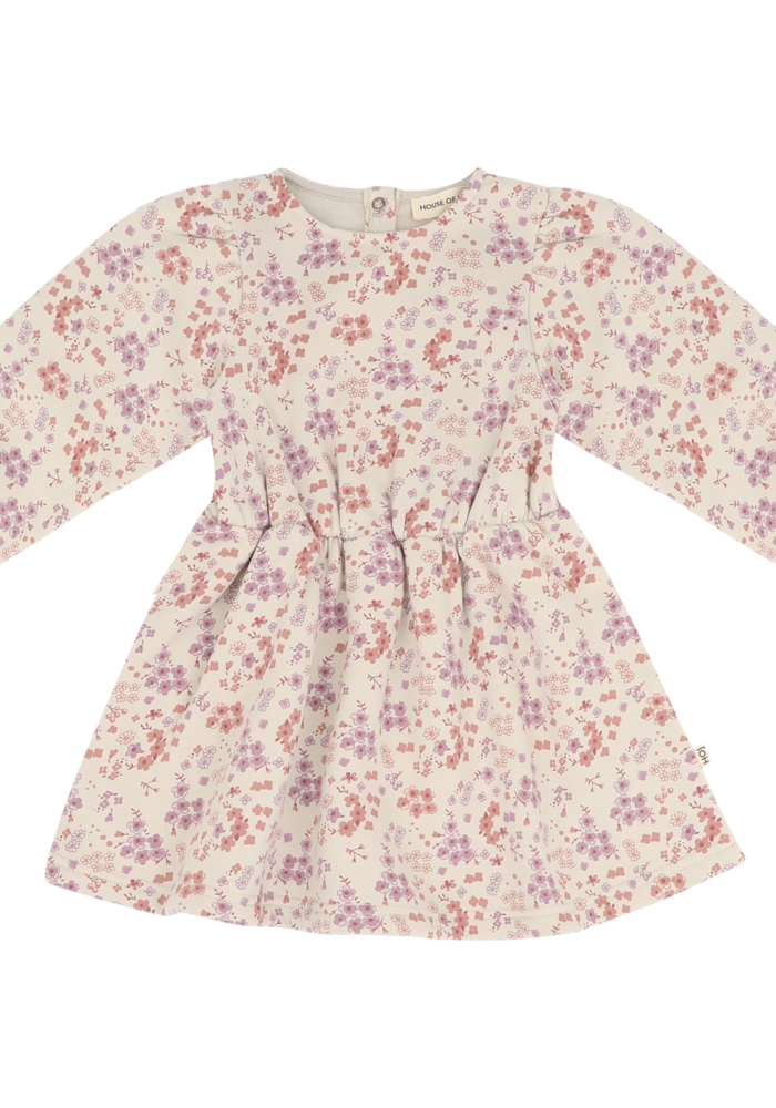 House of Jamie Balloon Dress Floral Winter Muse