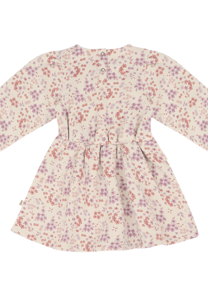 House of Jamie Balloon Dress Floral Winter Muse