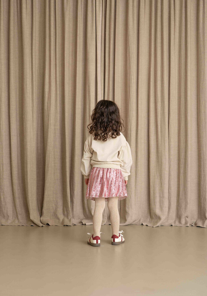 House of Jamie Sequins Skirt Rose Mauve