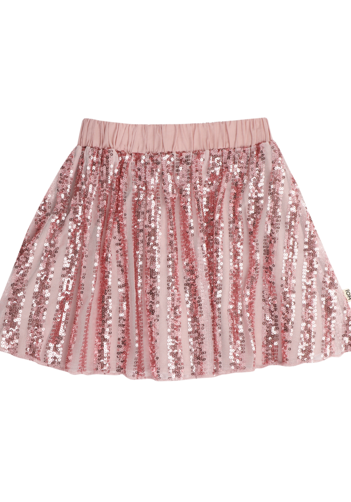 House of Jamie Sequins Skirt Rose Mauve