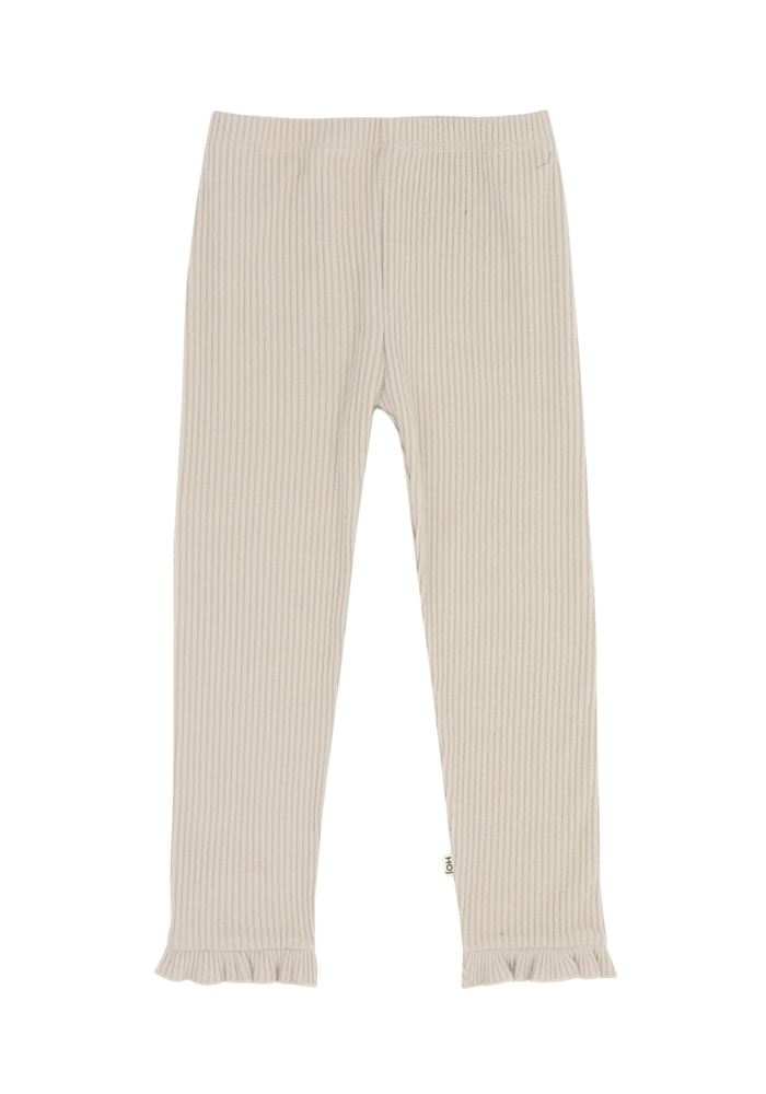 House of Jamie Frill Leggings Beige (Rib Fleece)