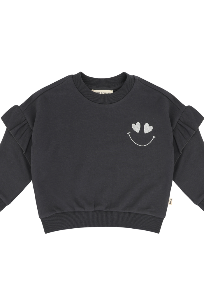 House of Jamie Frill Sweatshirt Sapphire (Sweat)